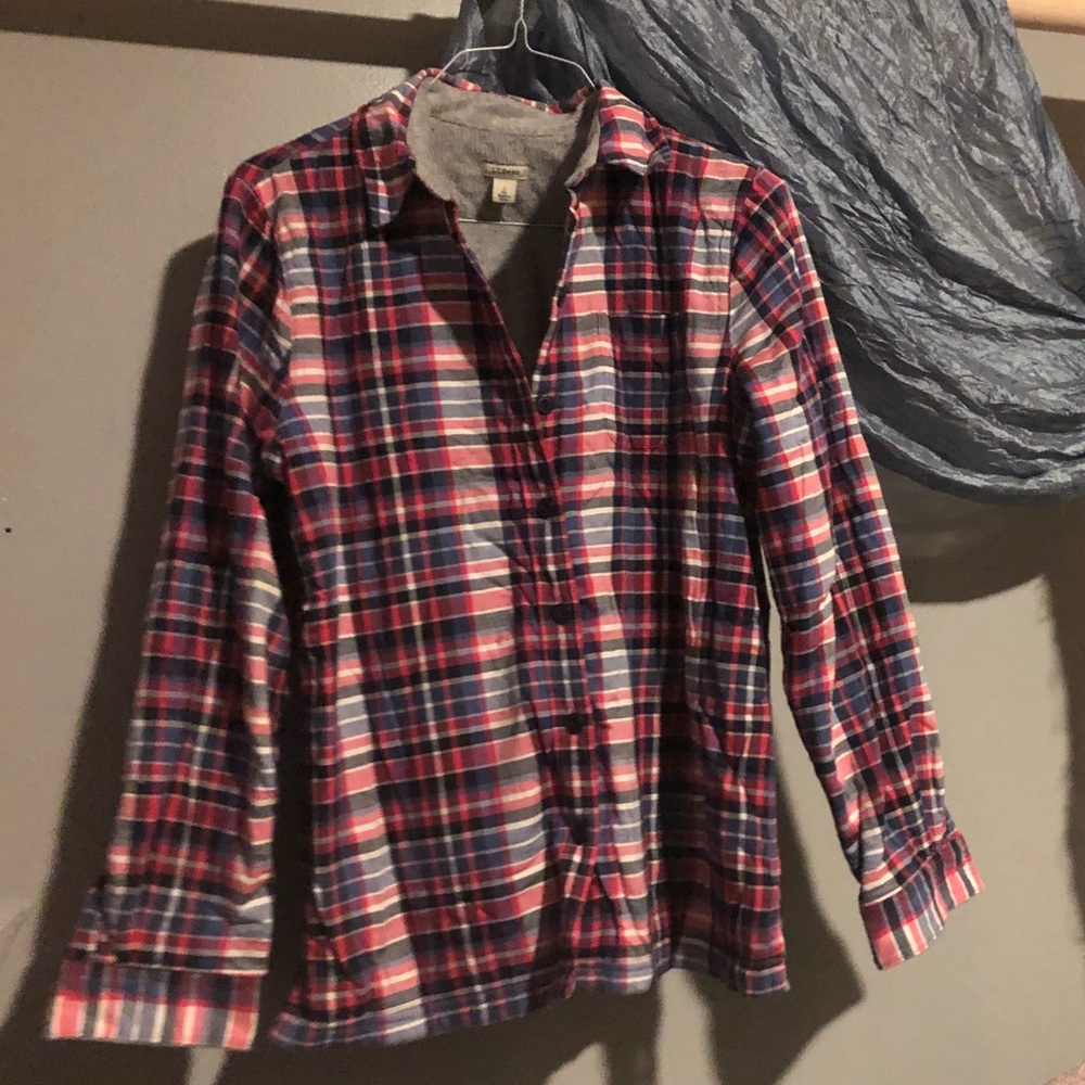 L.L. Bean Fleece-Lined Flannel Shirt